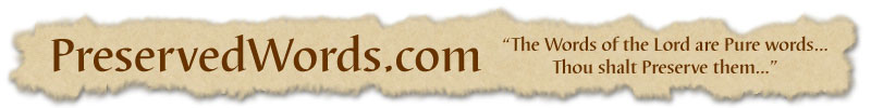 PreservedWords.com Heading